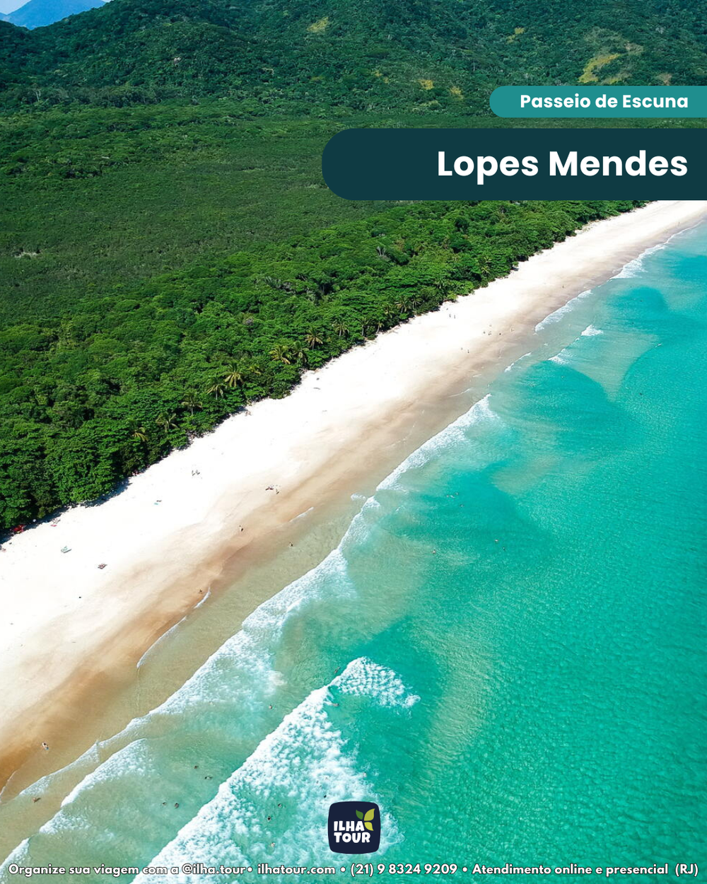 PACOTE PARTIU ILHA GRANDE