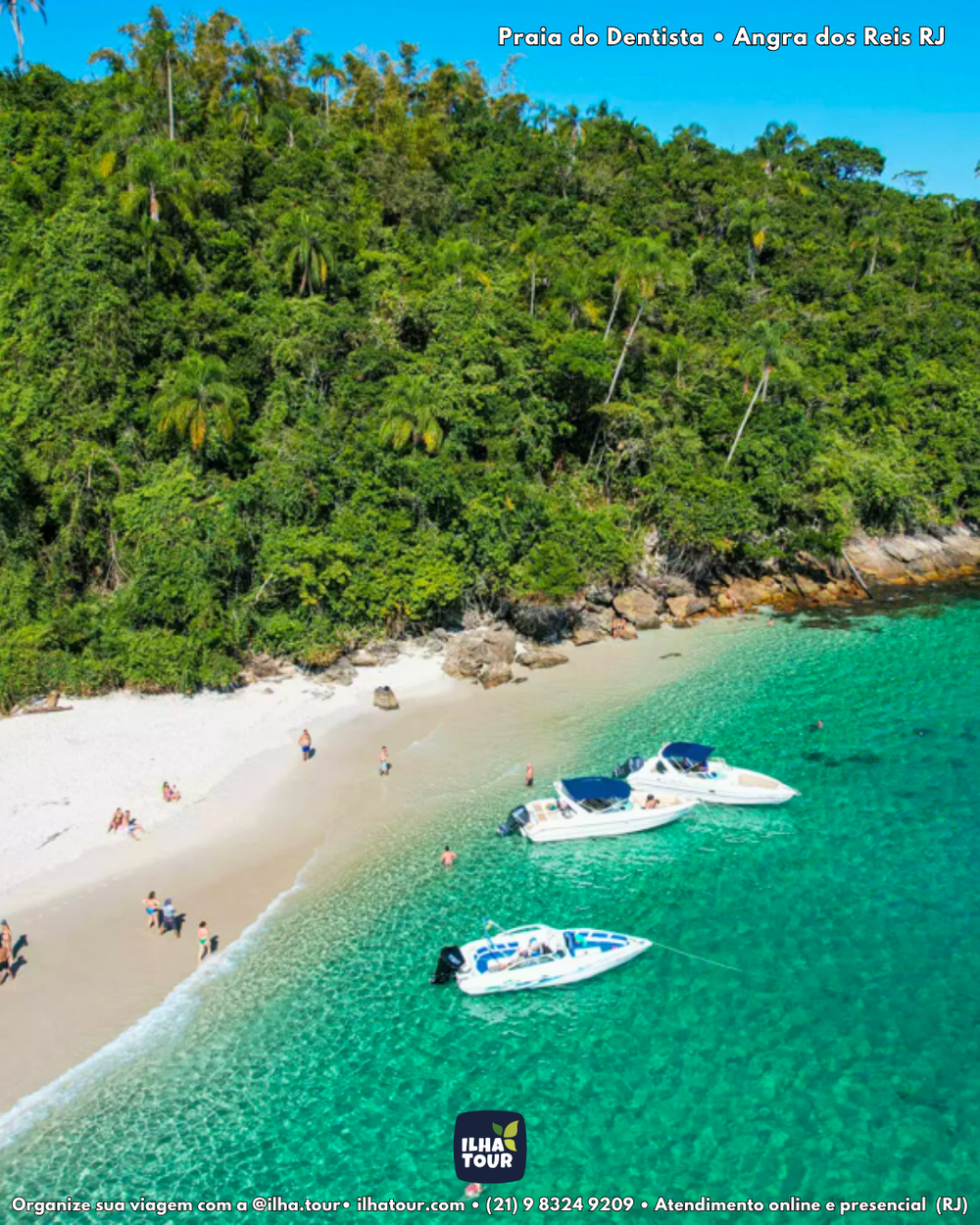 Ilhas Paradisíacas privativo — Ilha Grande RJ