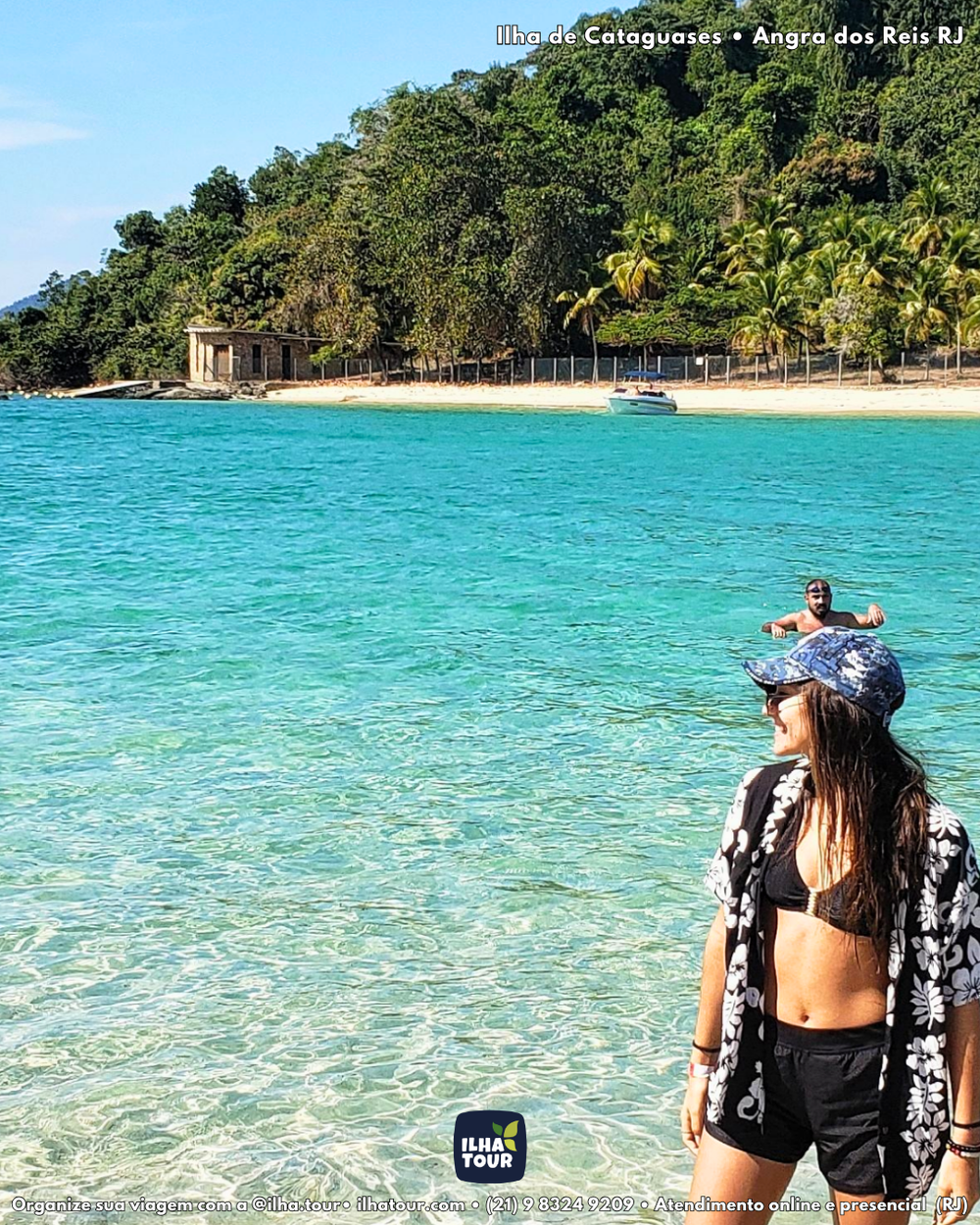 Pacote Viajante Solo — pacote de viagem para a Ilha Grande, com a Ilha Tour