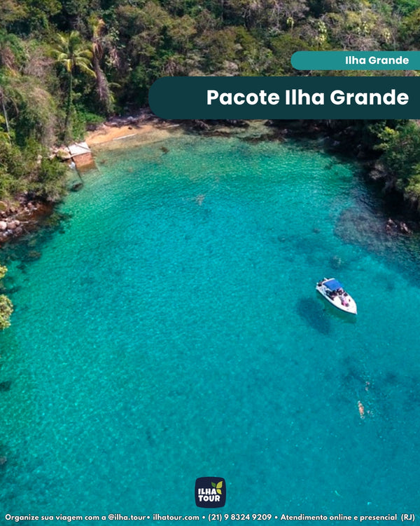 Pacote Ilha Grande — pacote de viagem para a Ilha Grande, com a Ilha Tour