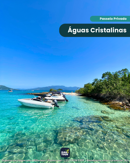 Águas Cristalinas - Passeio de Lancha Privado