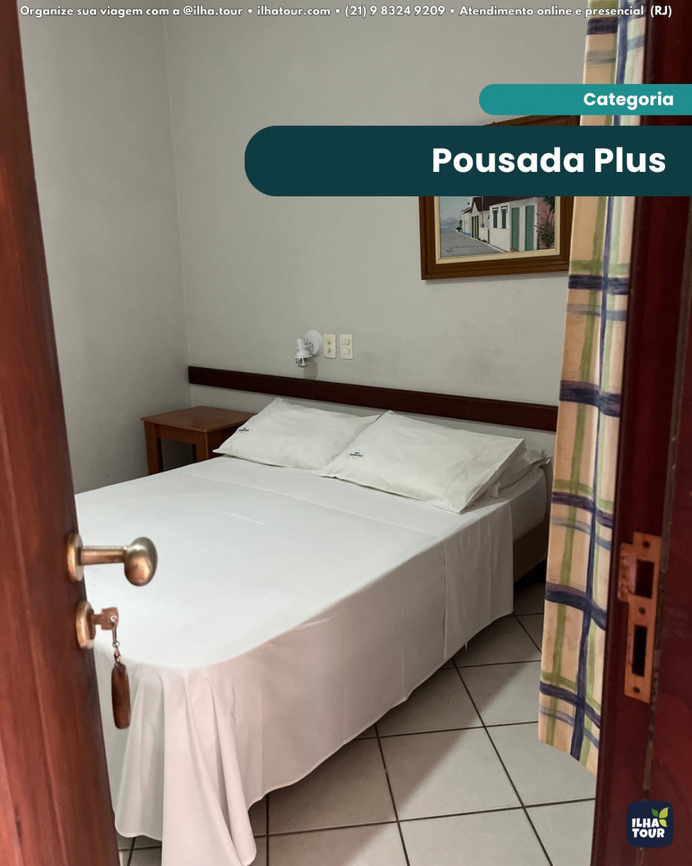 Pacote Total — pacote de viagem para a Ilha Grande, com a Ilha Tour